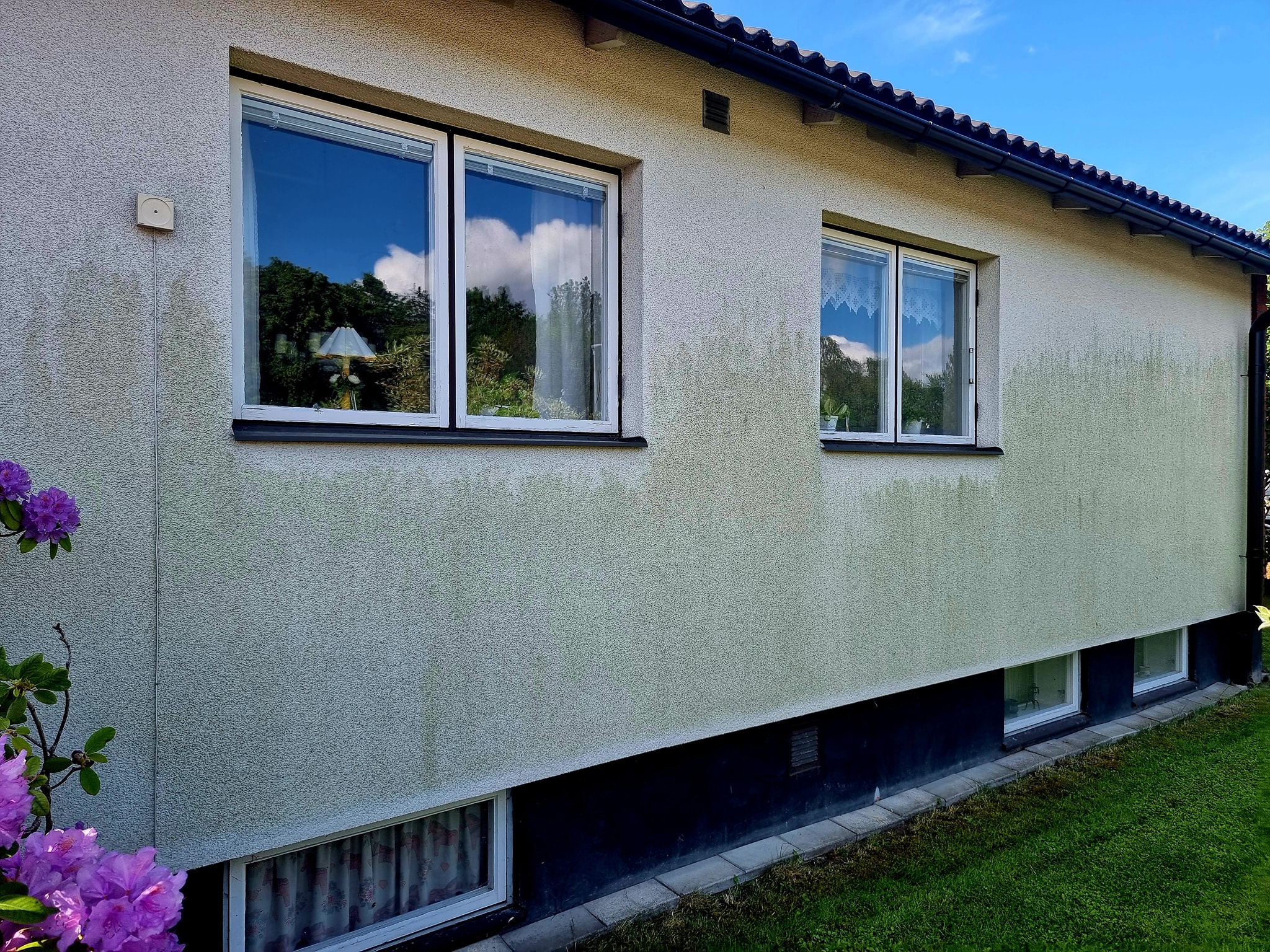 Fasadtvätt, Fastighetsunderhåll